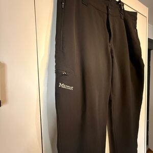 Marmot Hiking/Wateresistant Pants Size 14 Black